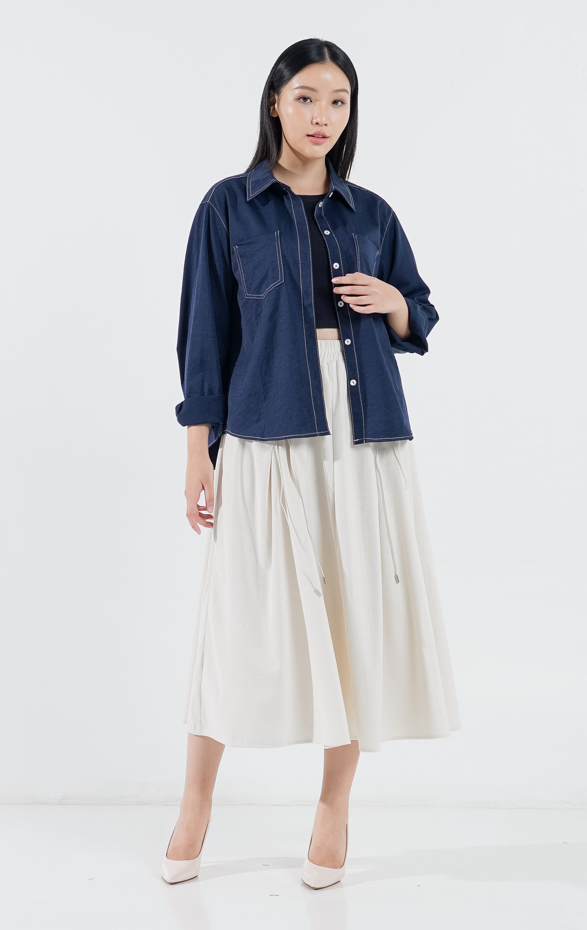 Olizia Top Navy