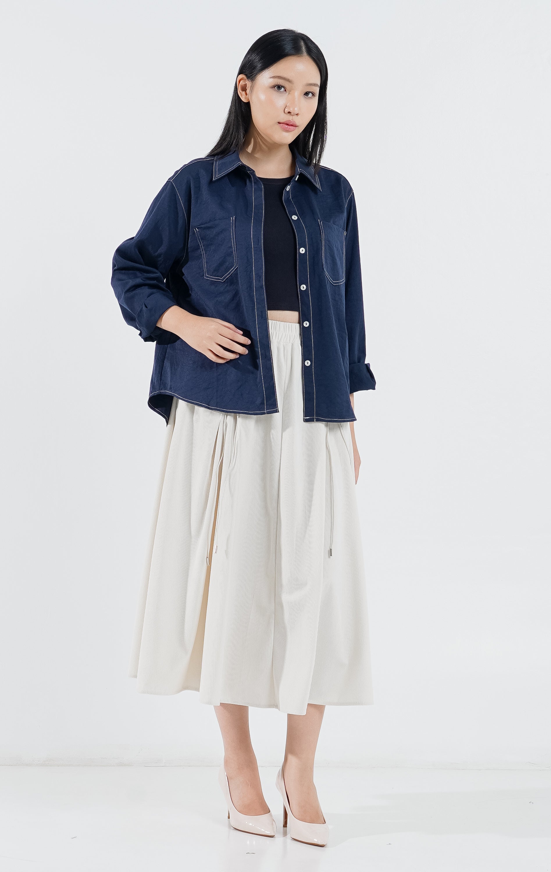 Olizia Top Navy