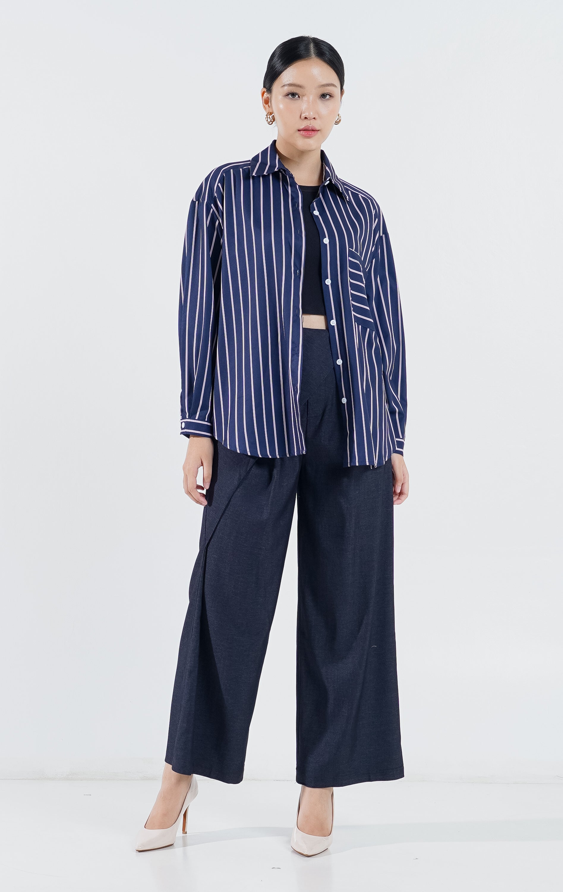 Castya Top Navy