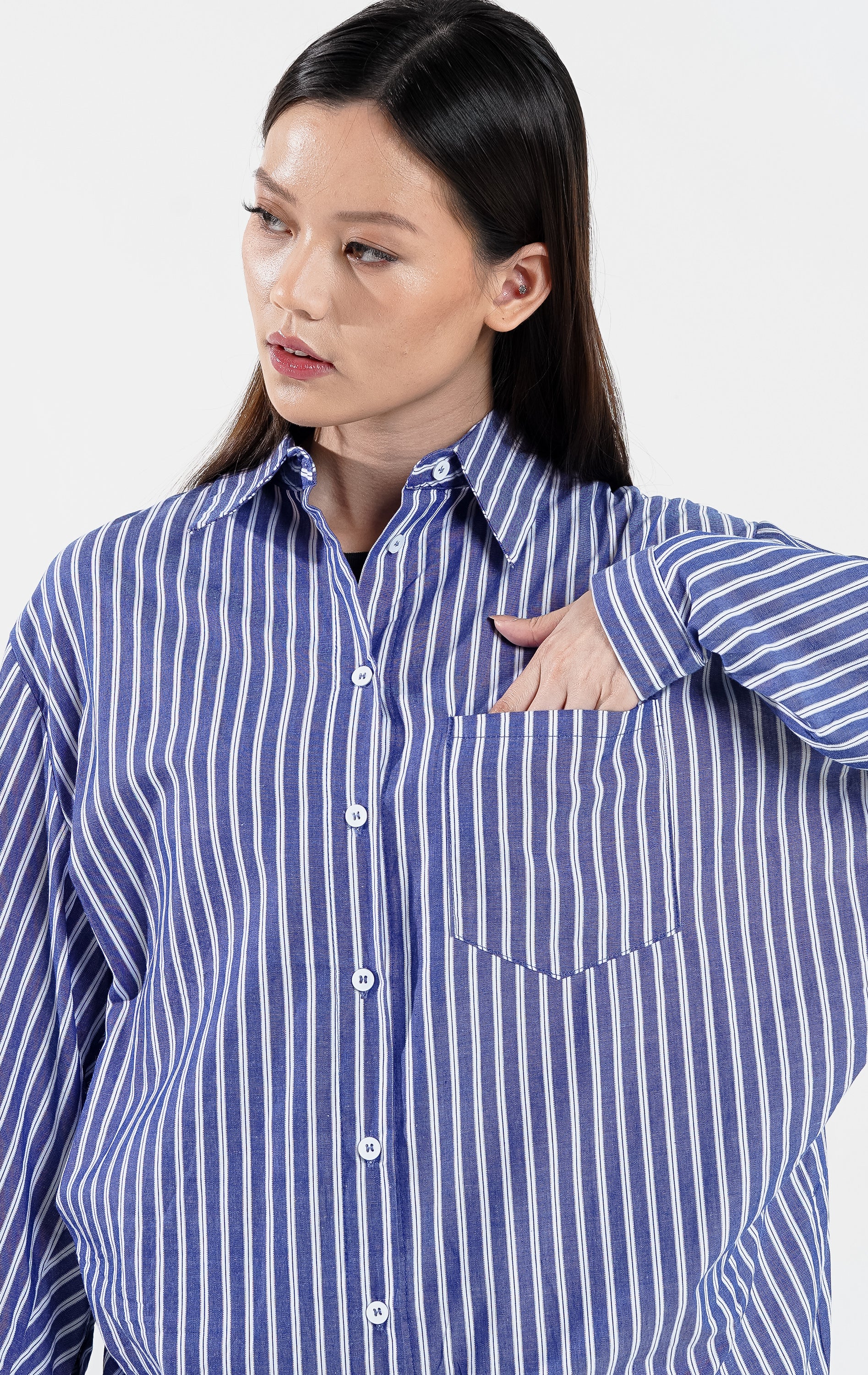 Abby Top Blue