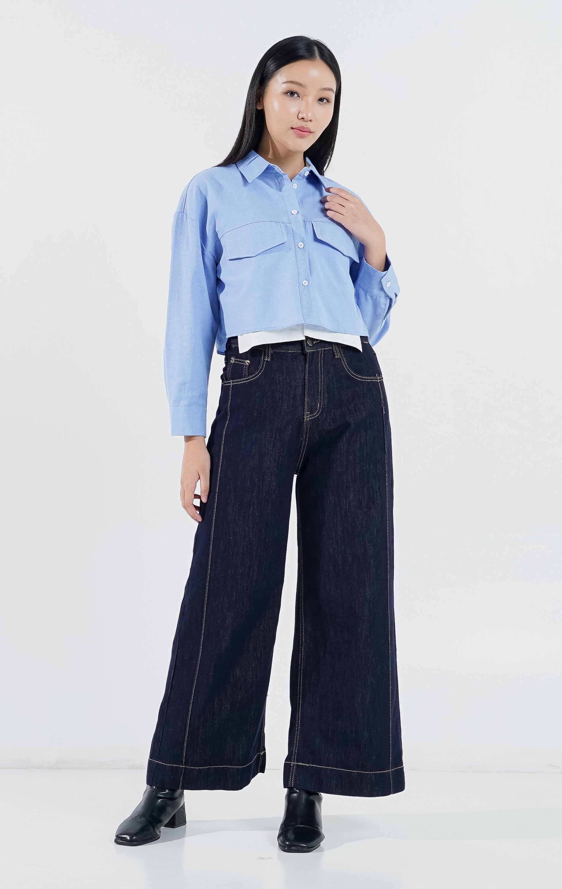 Orrine Top Blue