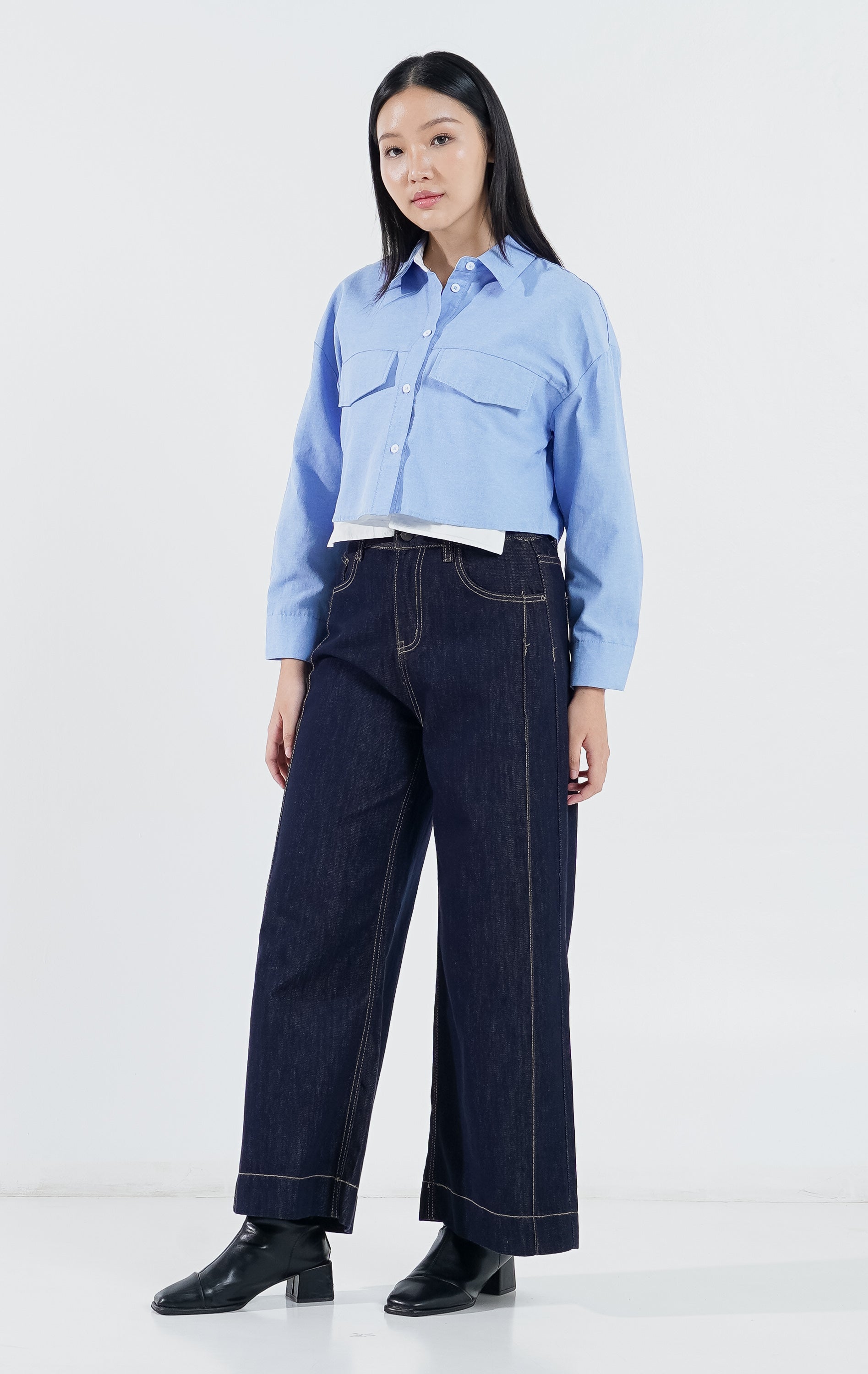 Orrine Top Blue