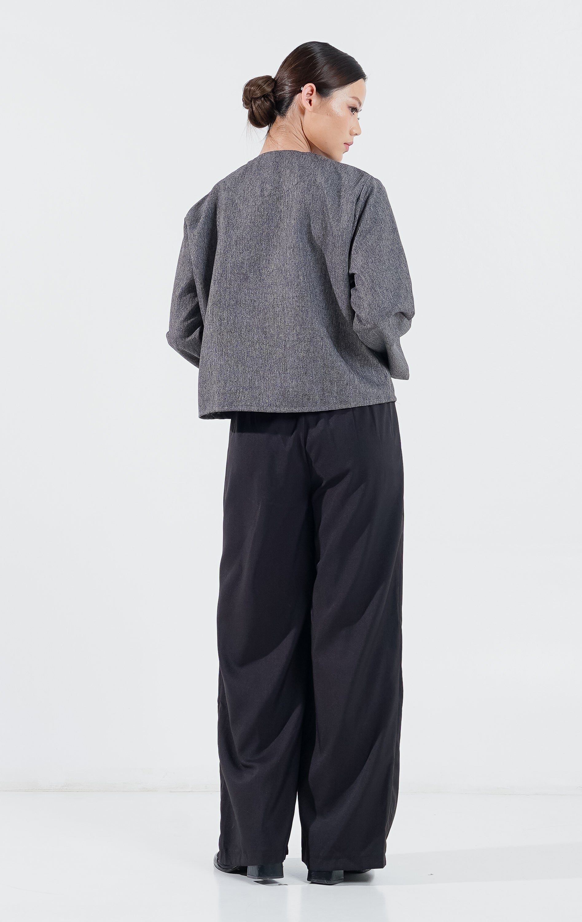 Laura Top Grey