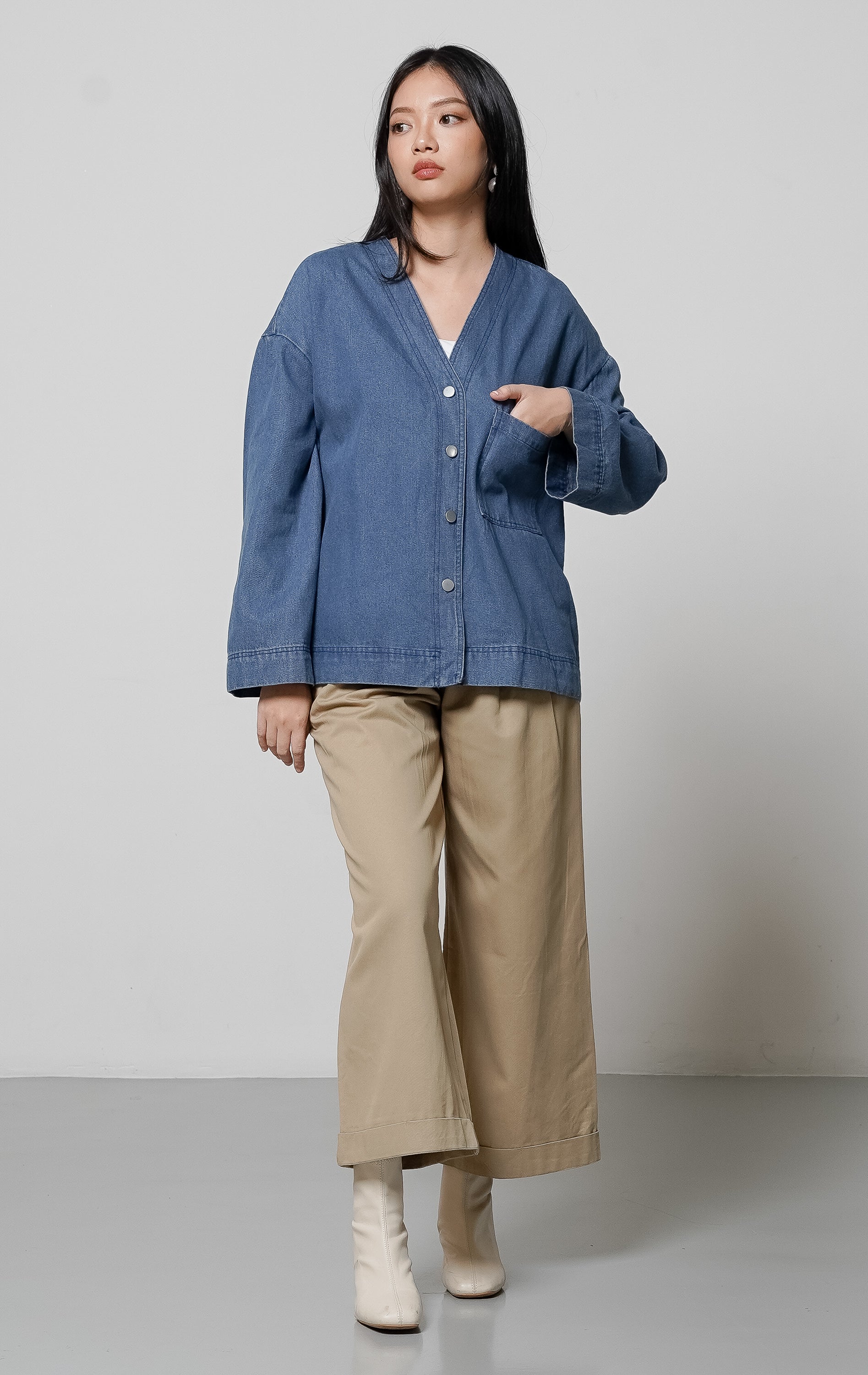 Samantha Top Denim