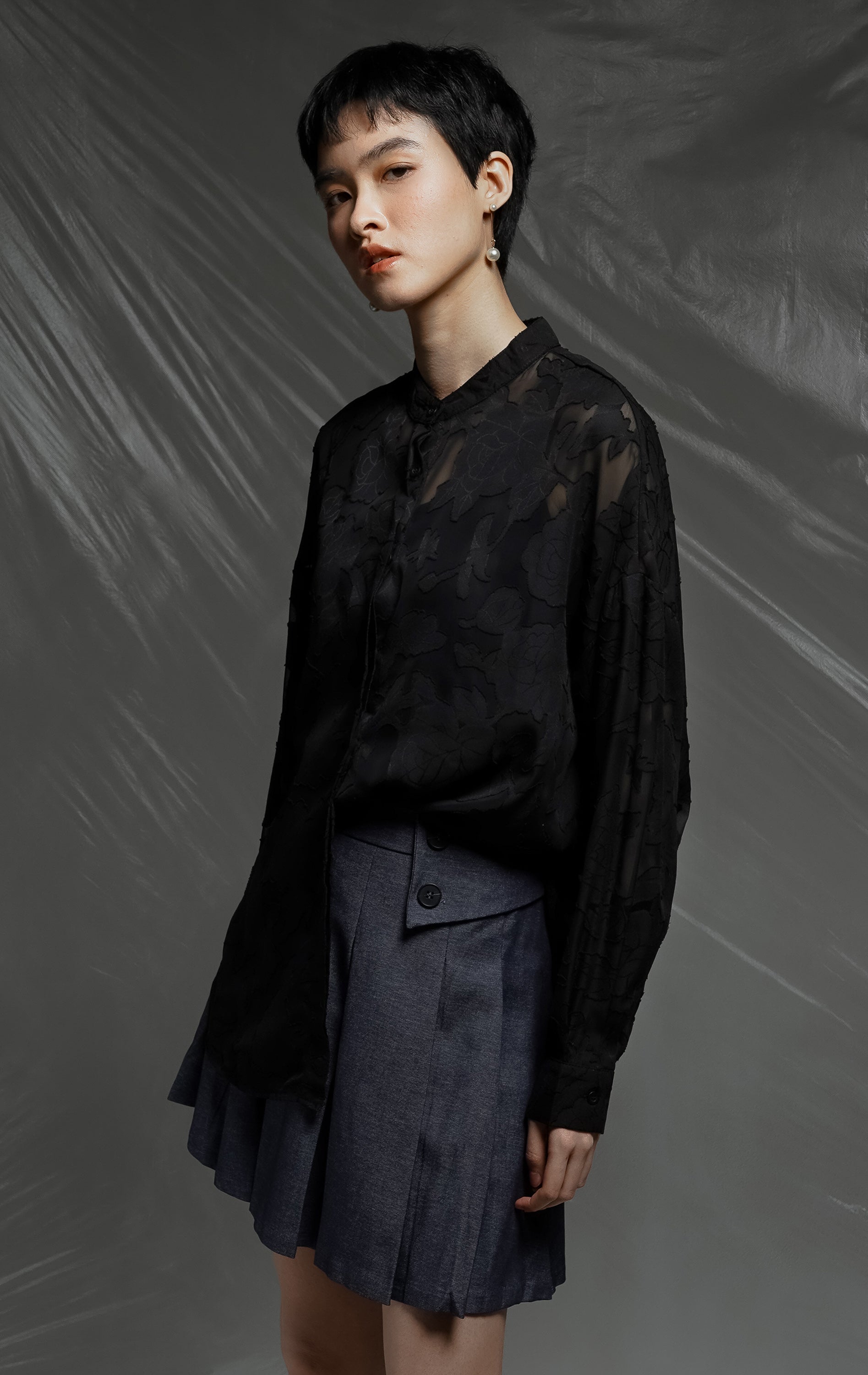 Luna Top Black
