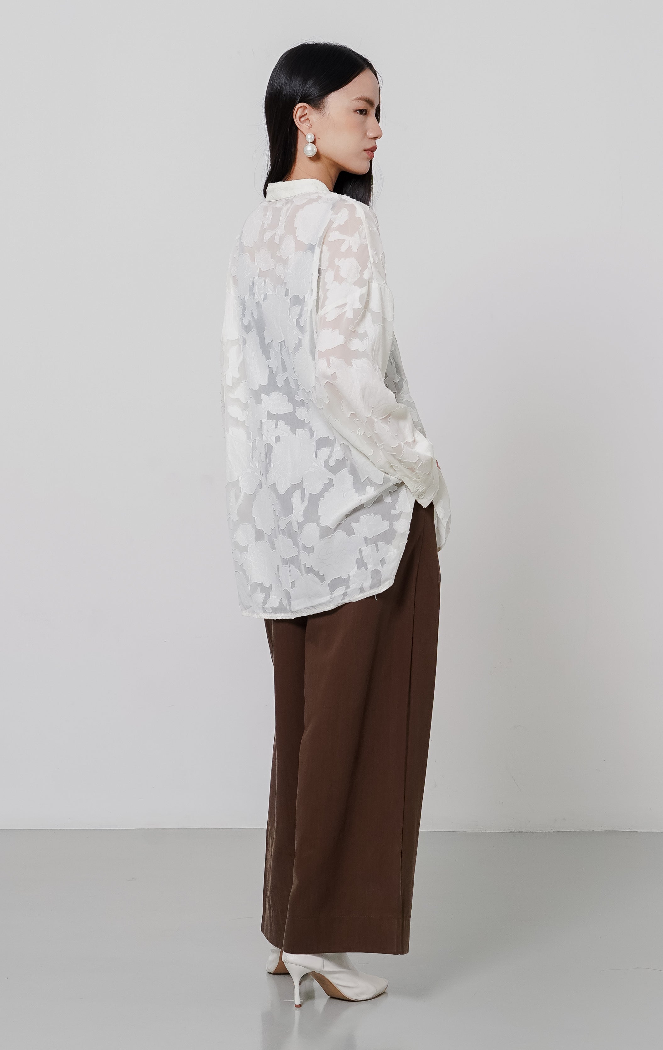 Luna Top Ivory