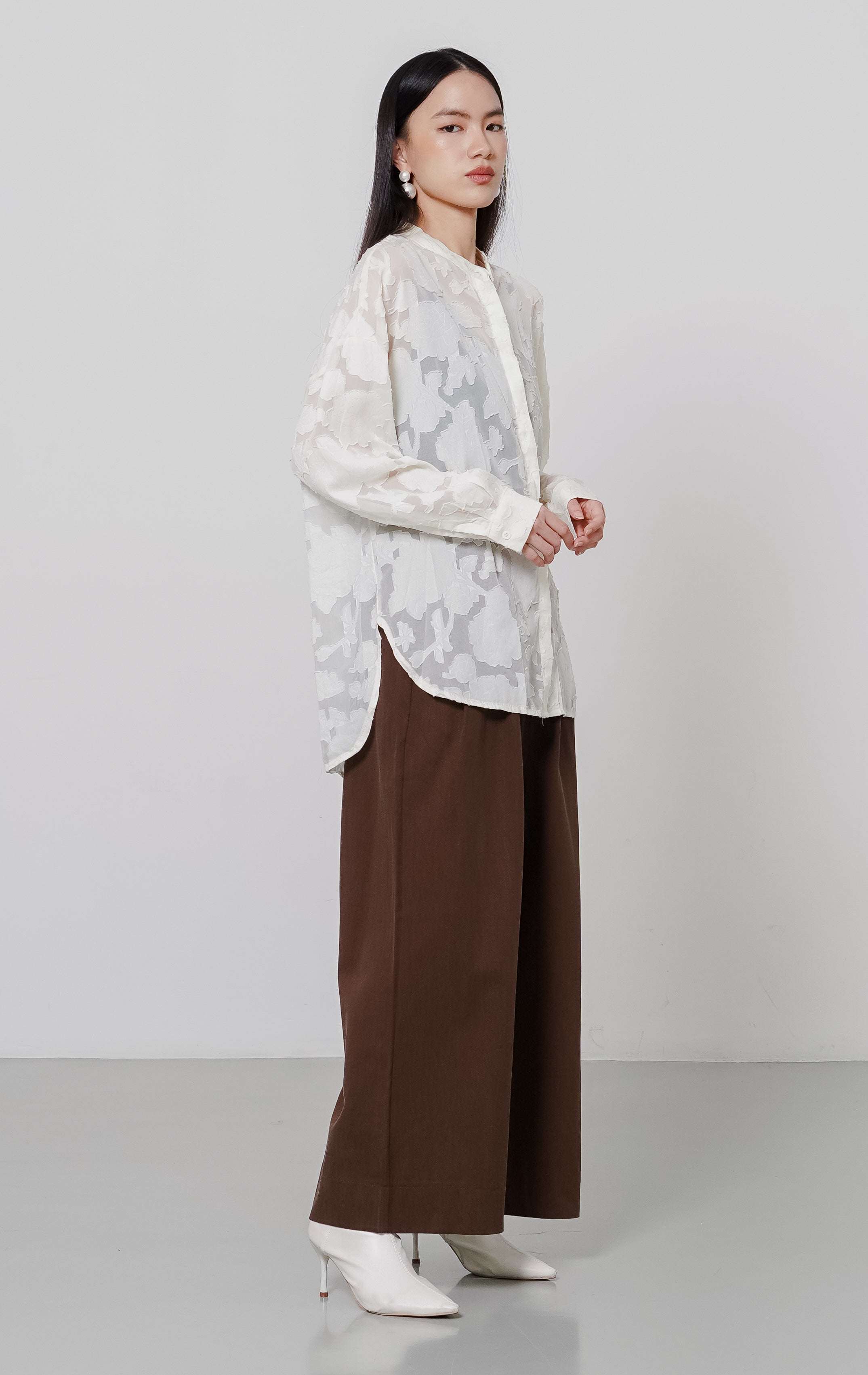 Luna Top Ivory