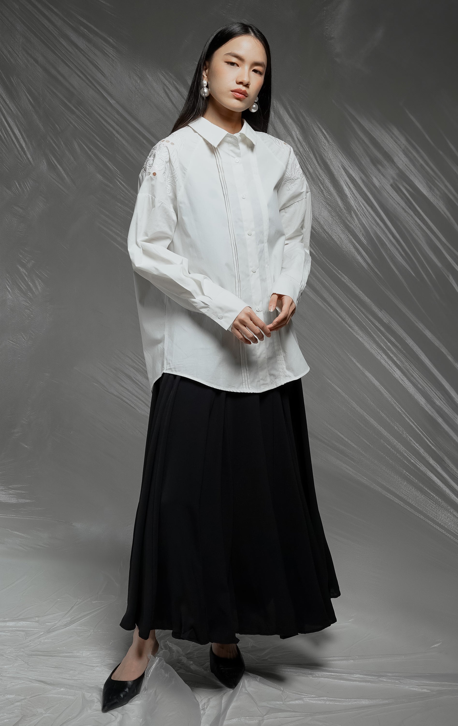 Alana Top White