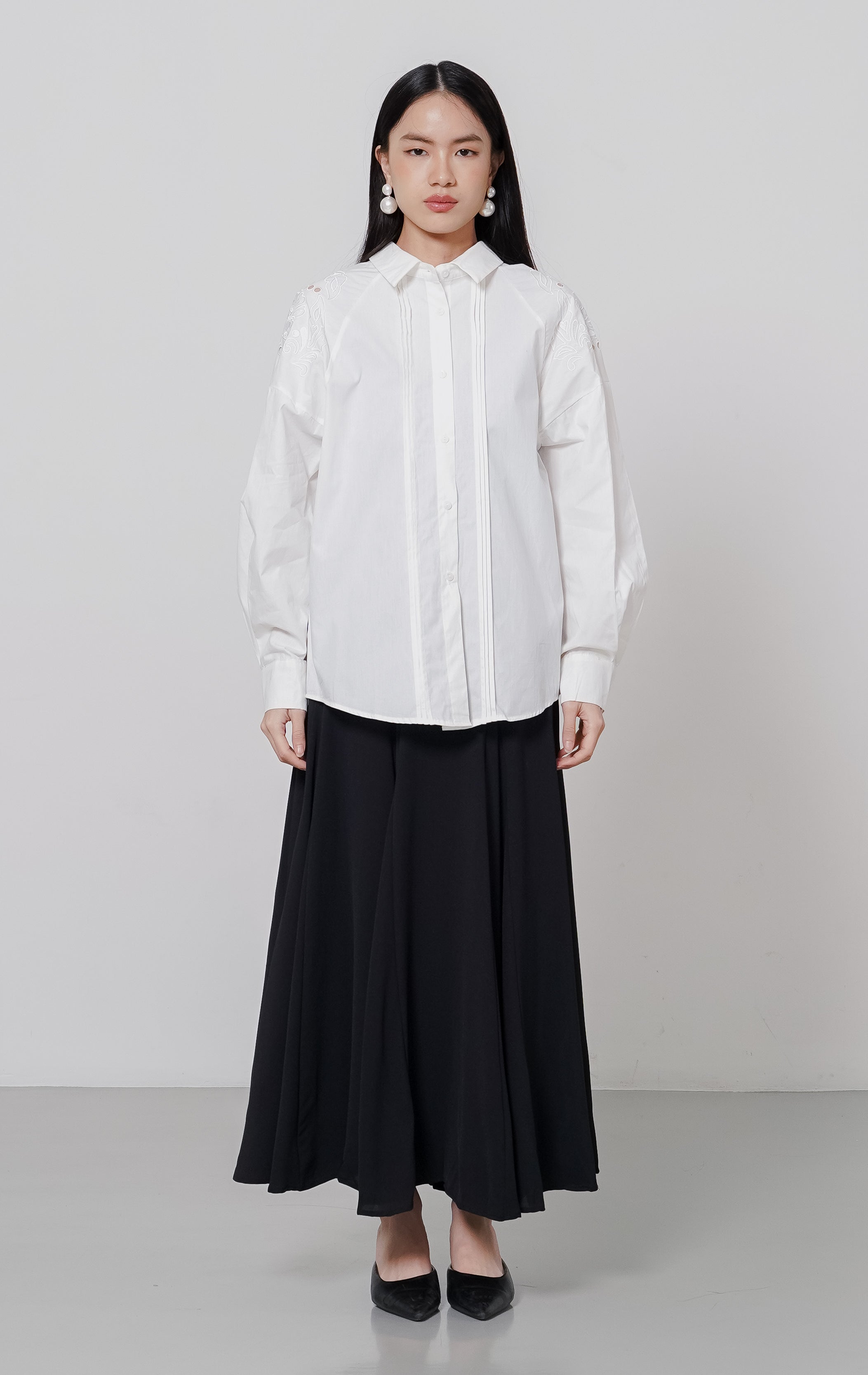 Alana Top White