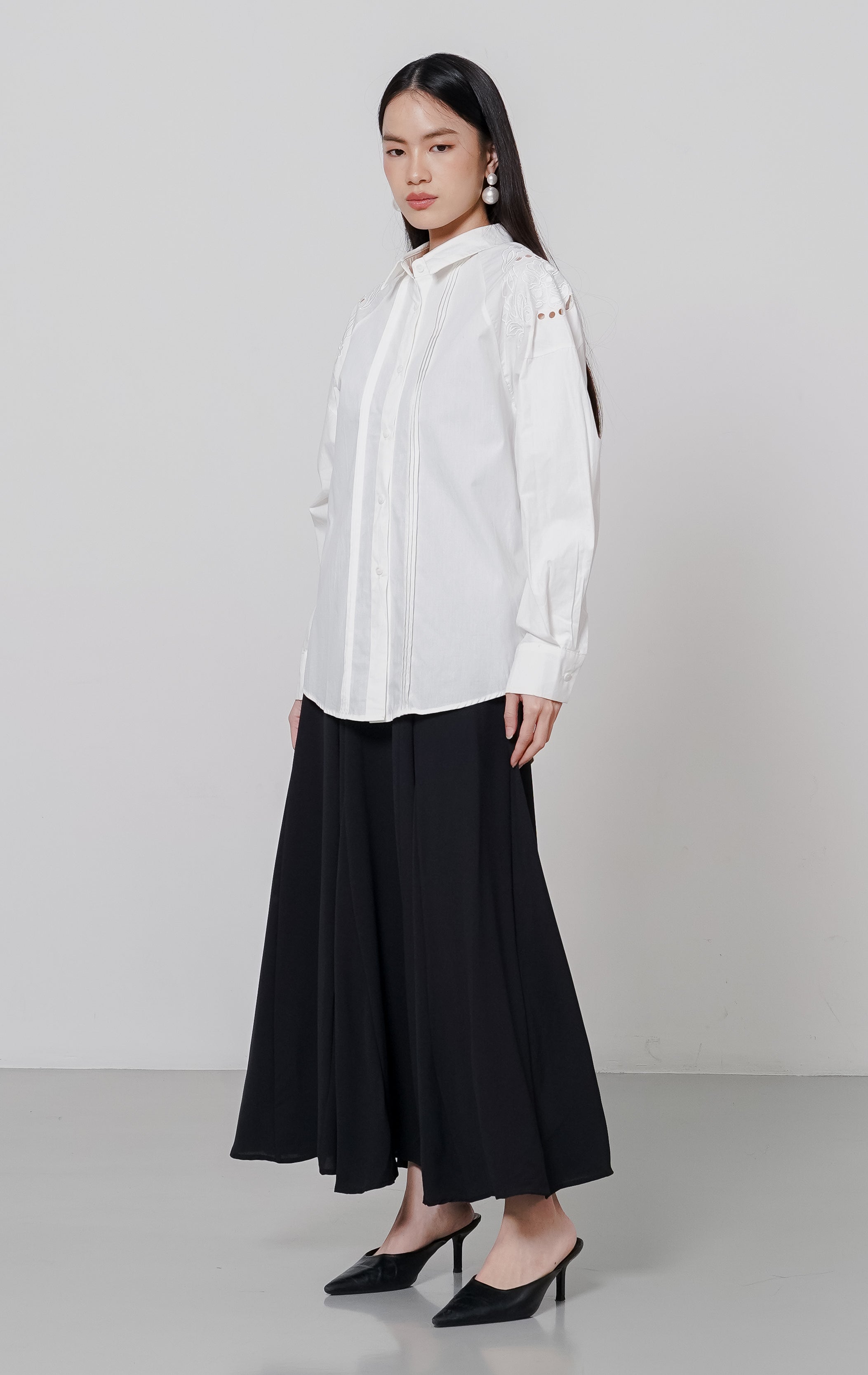 Alana Top White