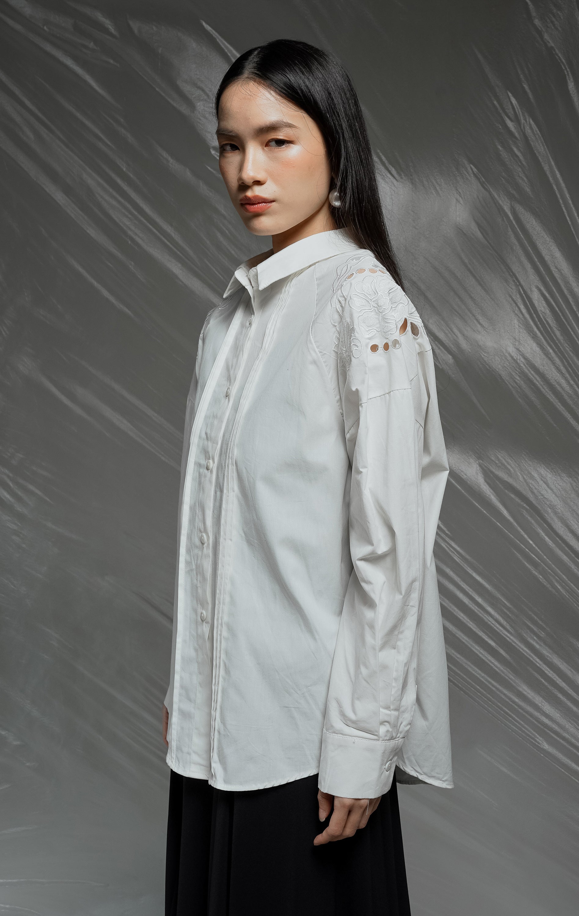 Alana Top White