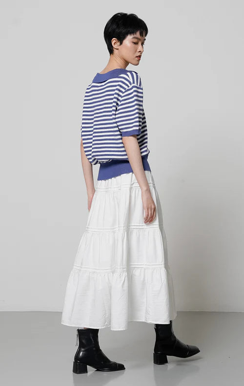 Anaya Knit Top Blue