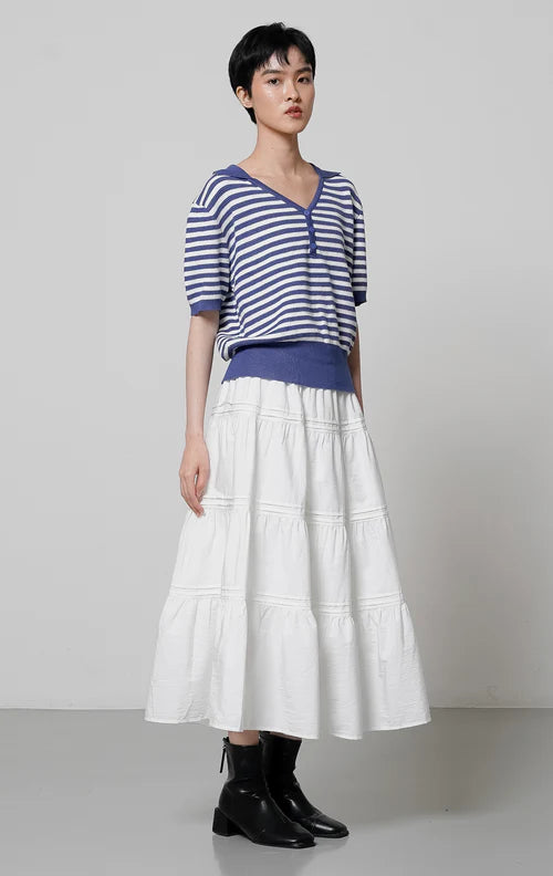 Anaya Knit Top Blue