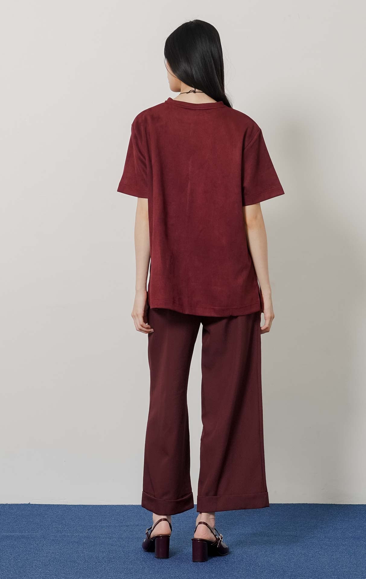 Calliodra Top Maroon