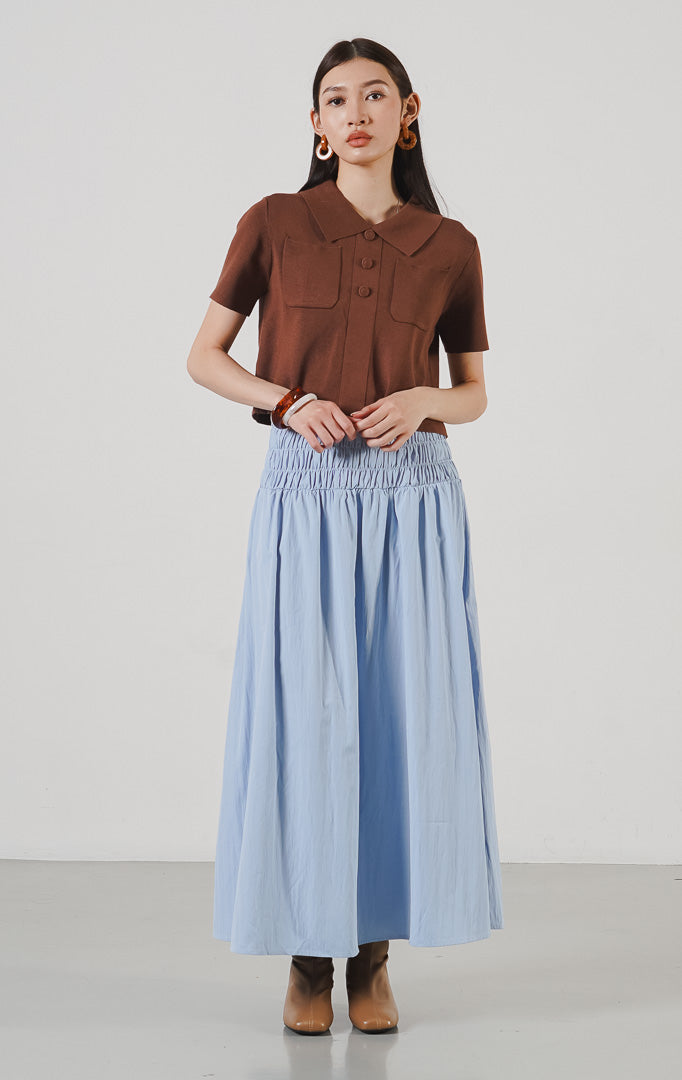 Chiara Top Brown