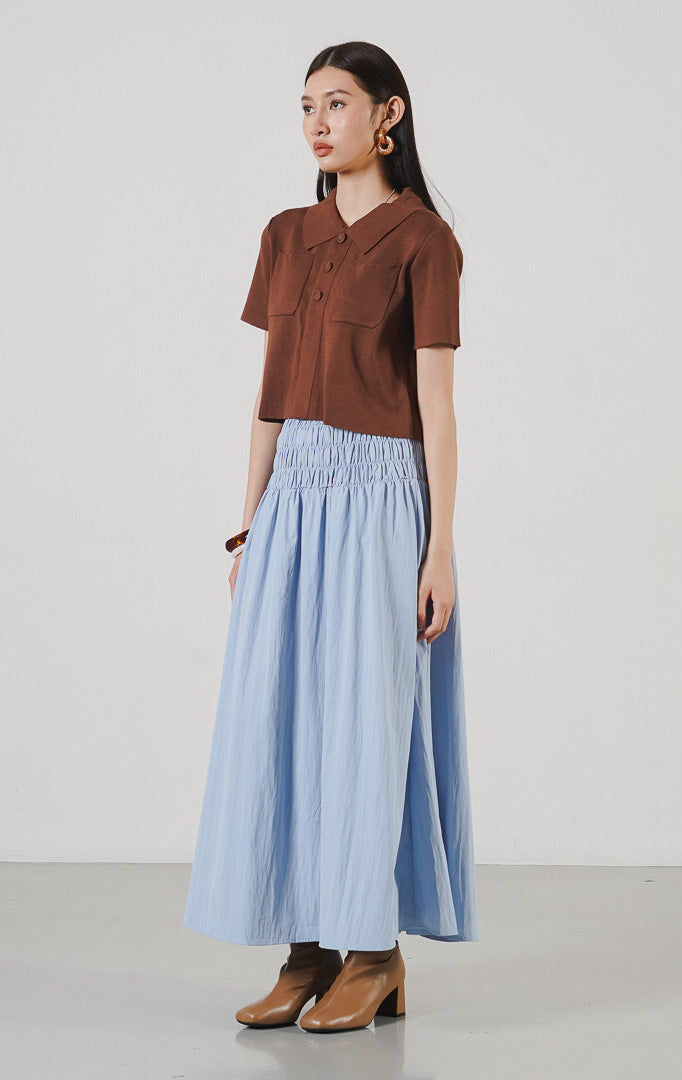 Chiara Top Brown