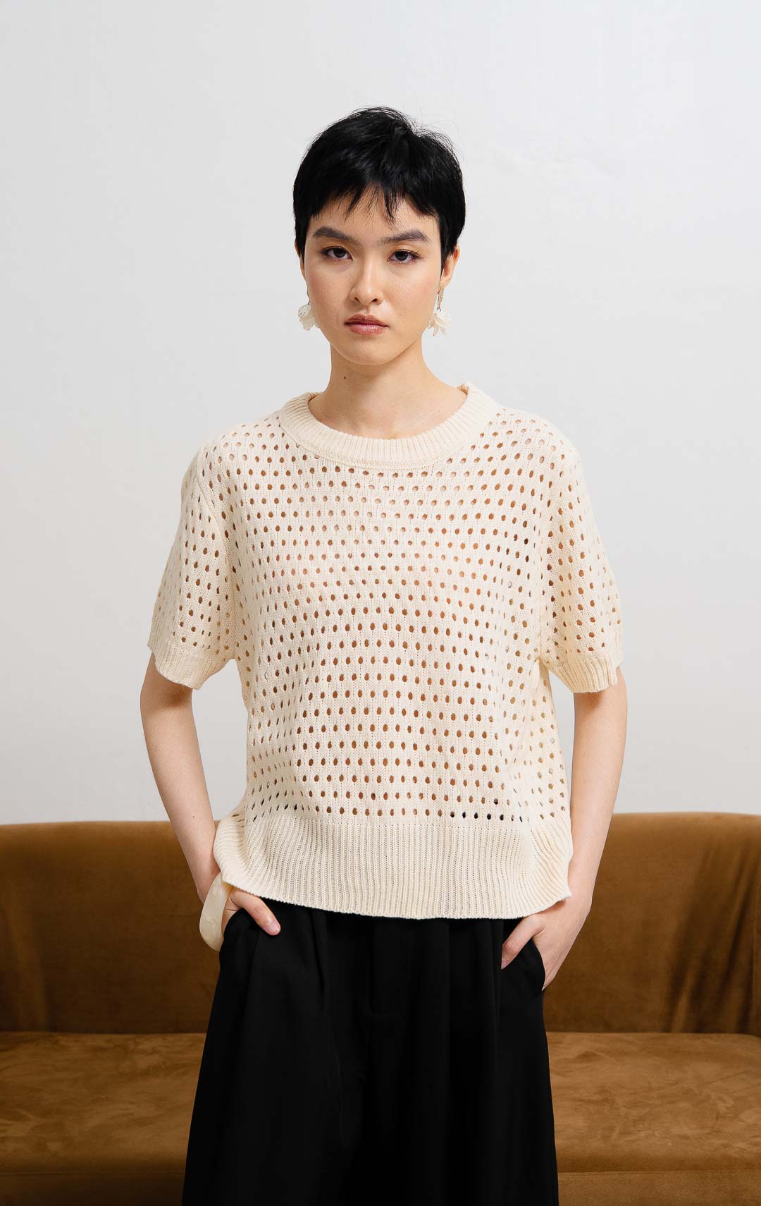 Elia Top Ivory
