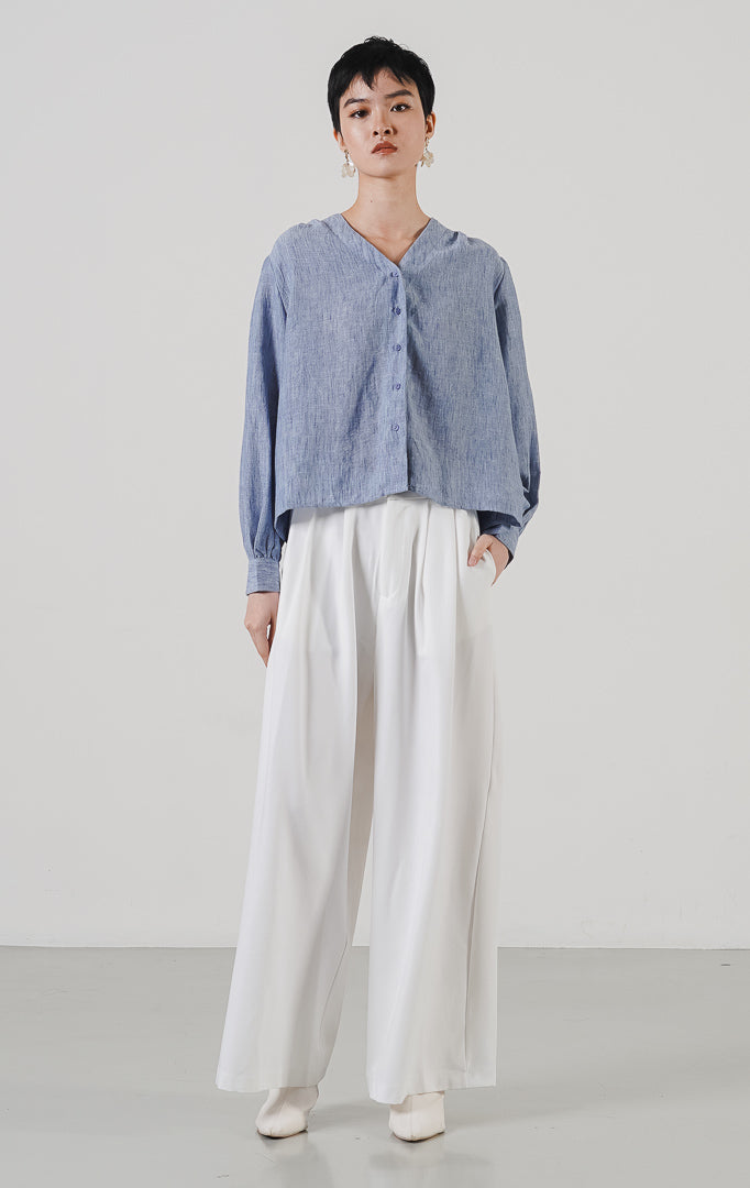Donna Top Blue