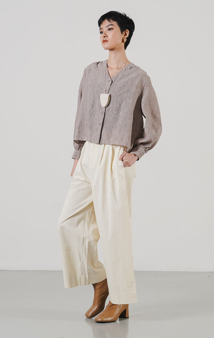 Donna Top Brown