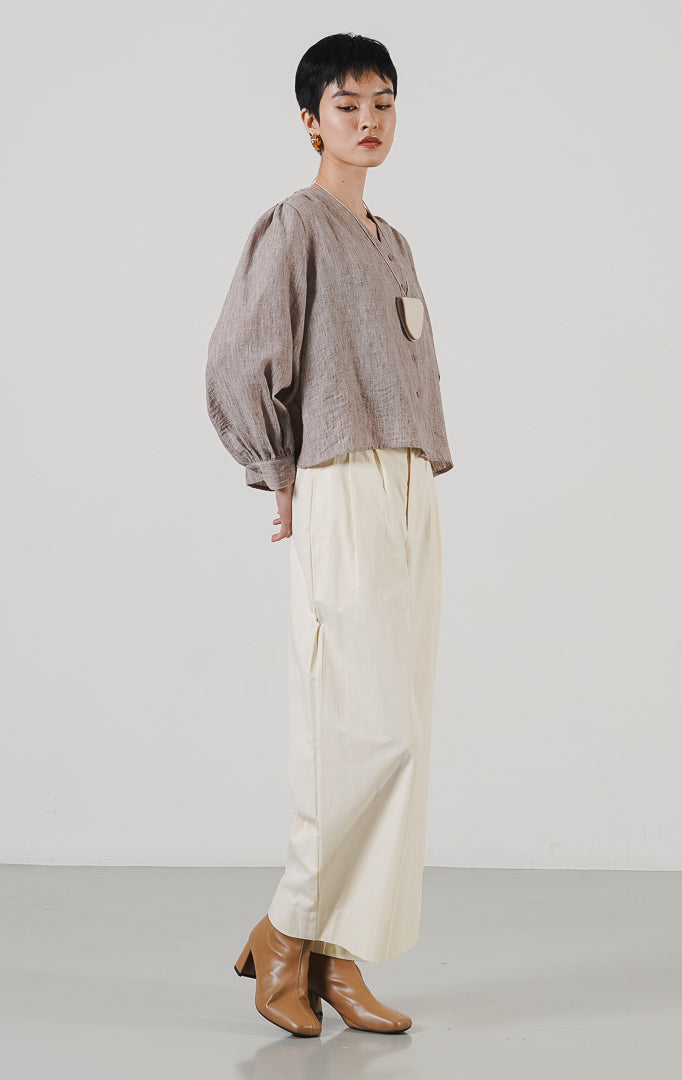 Donna Top Brown