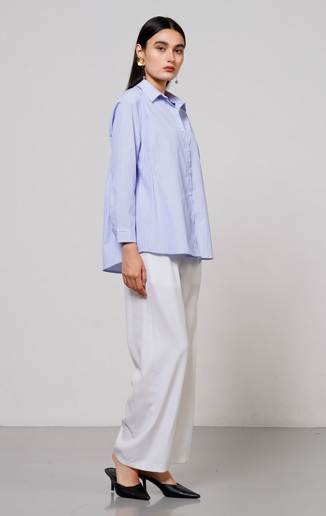 Diane Top Blue