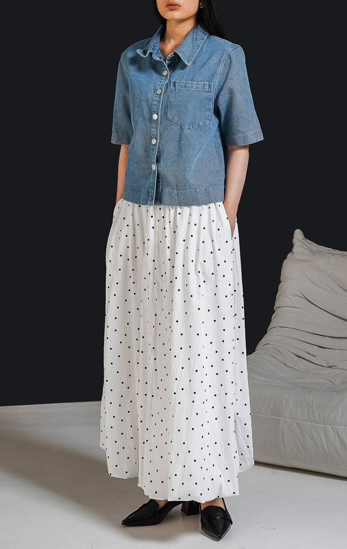 Amber Top Denim