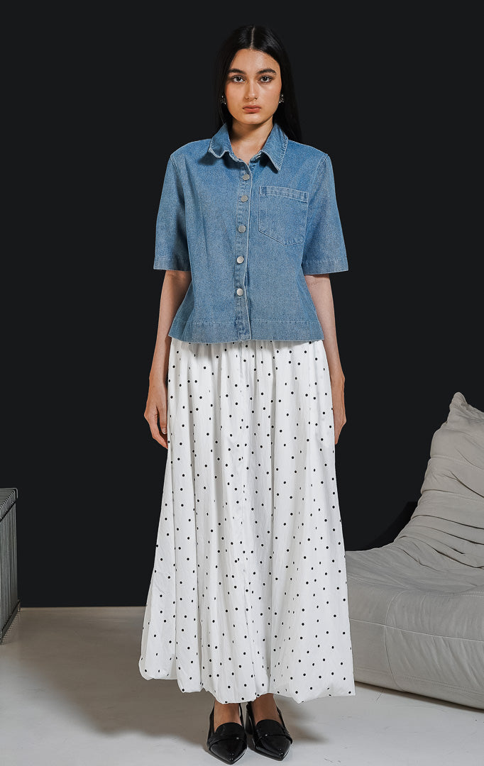 Amber Top Denim