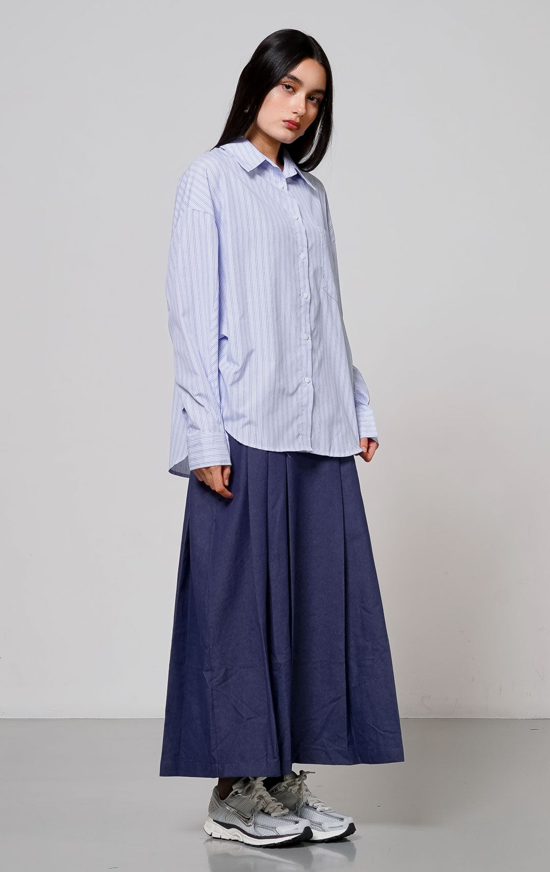 Ella Top Blue Striped
