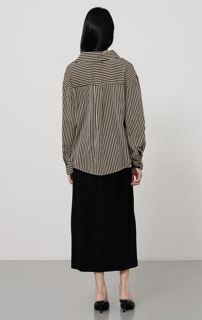 Elle Top Brown
