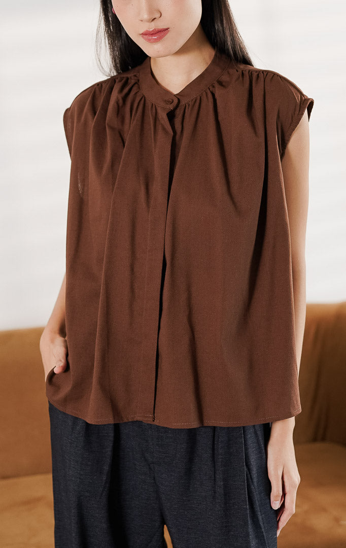 Jodie Top Dark Brown