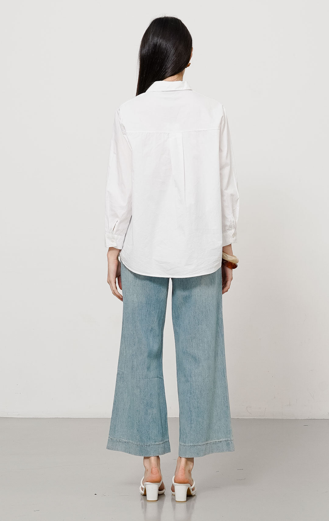 Carly Top White