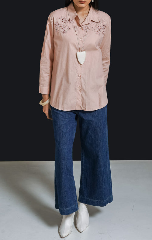 Carly Top Dusty Pink