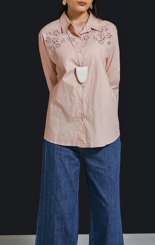 Carly Top Dusty Pink