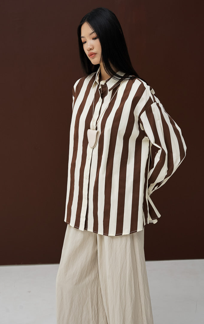 Maude Top Brown
