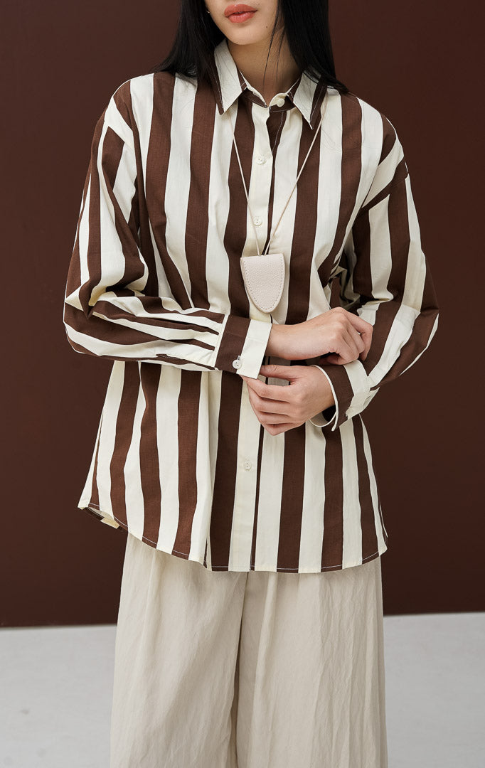 Maude Top Brown