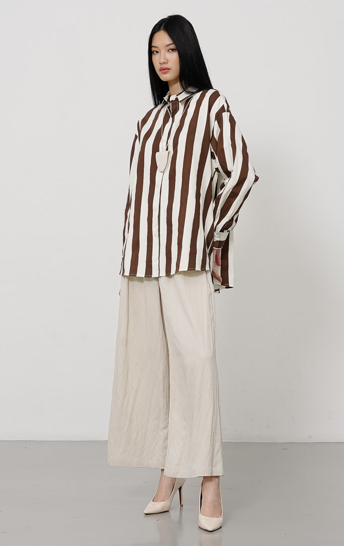 Maude Top Brown