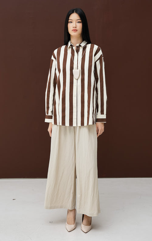 Maude Top Brown