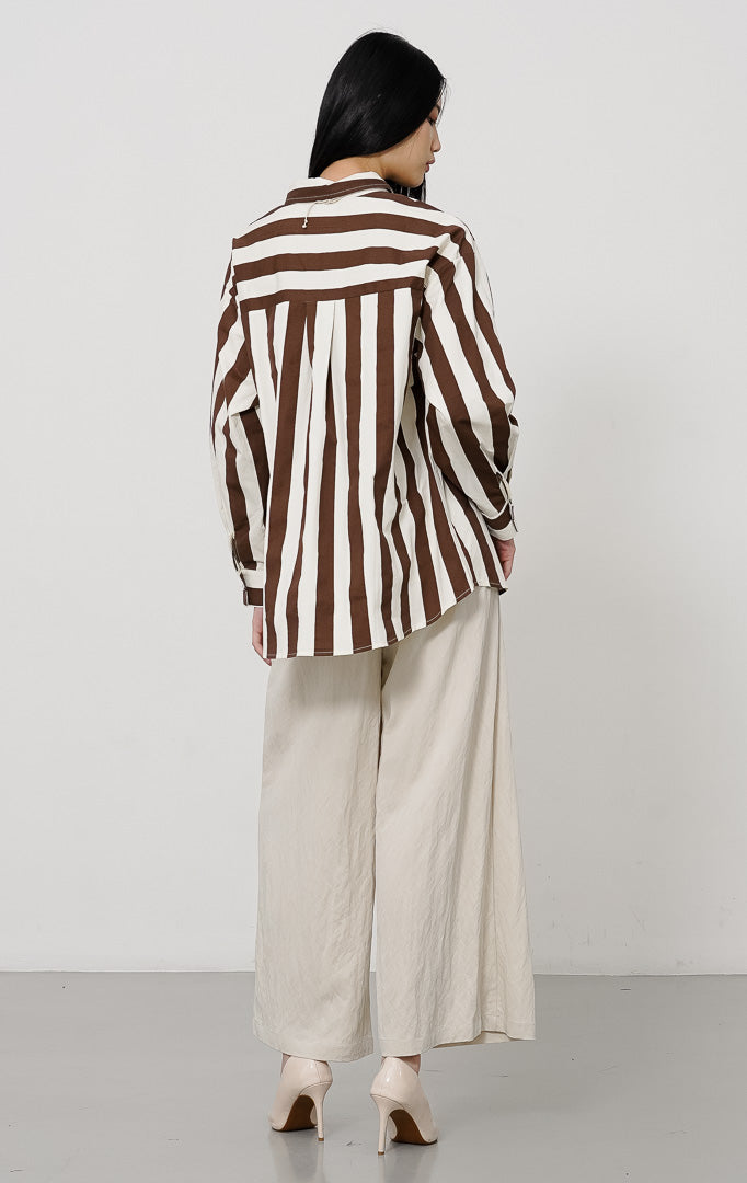 Maude Top Brown