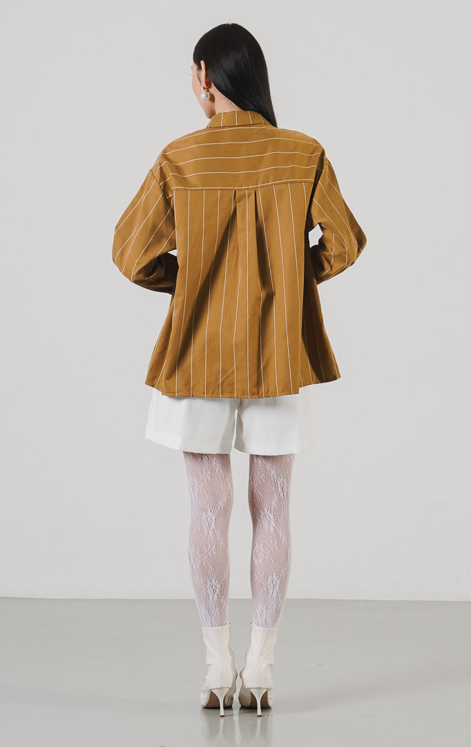 Leonora Top Brown