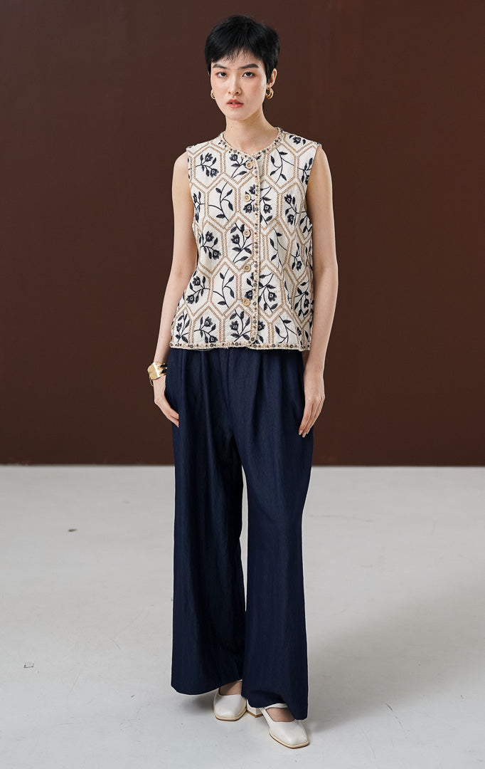 Anne Top Ivory