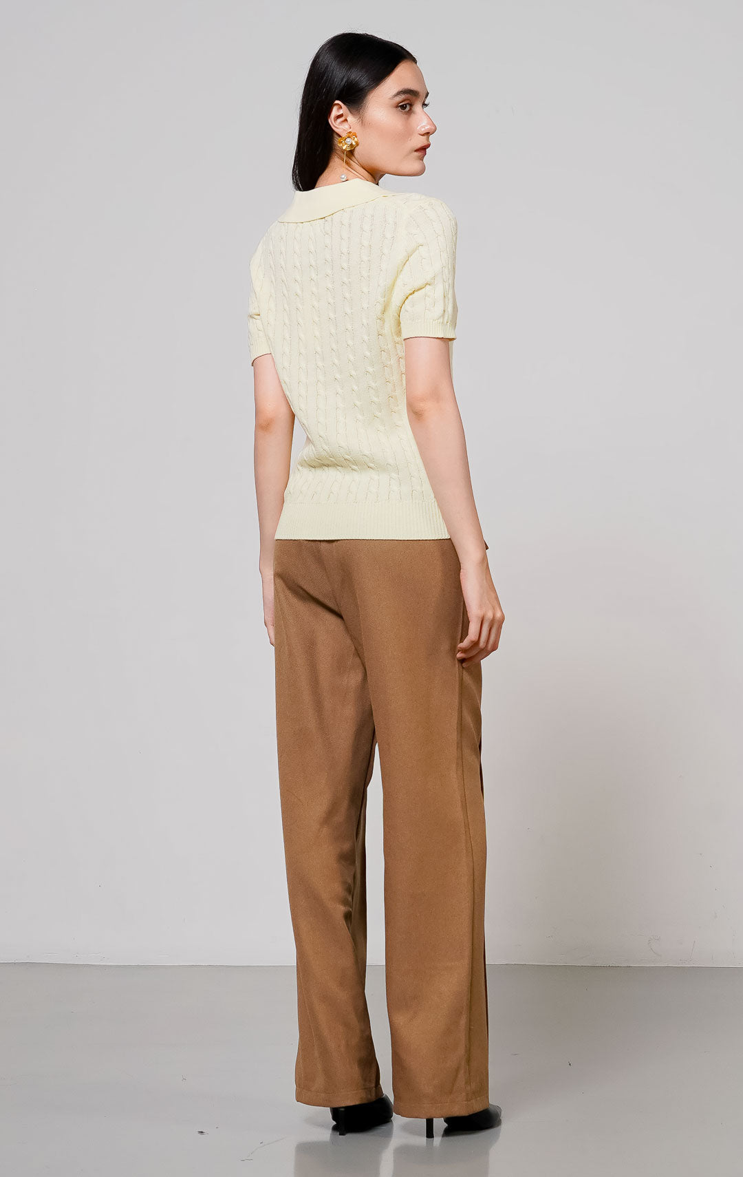June Top Yellow