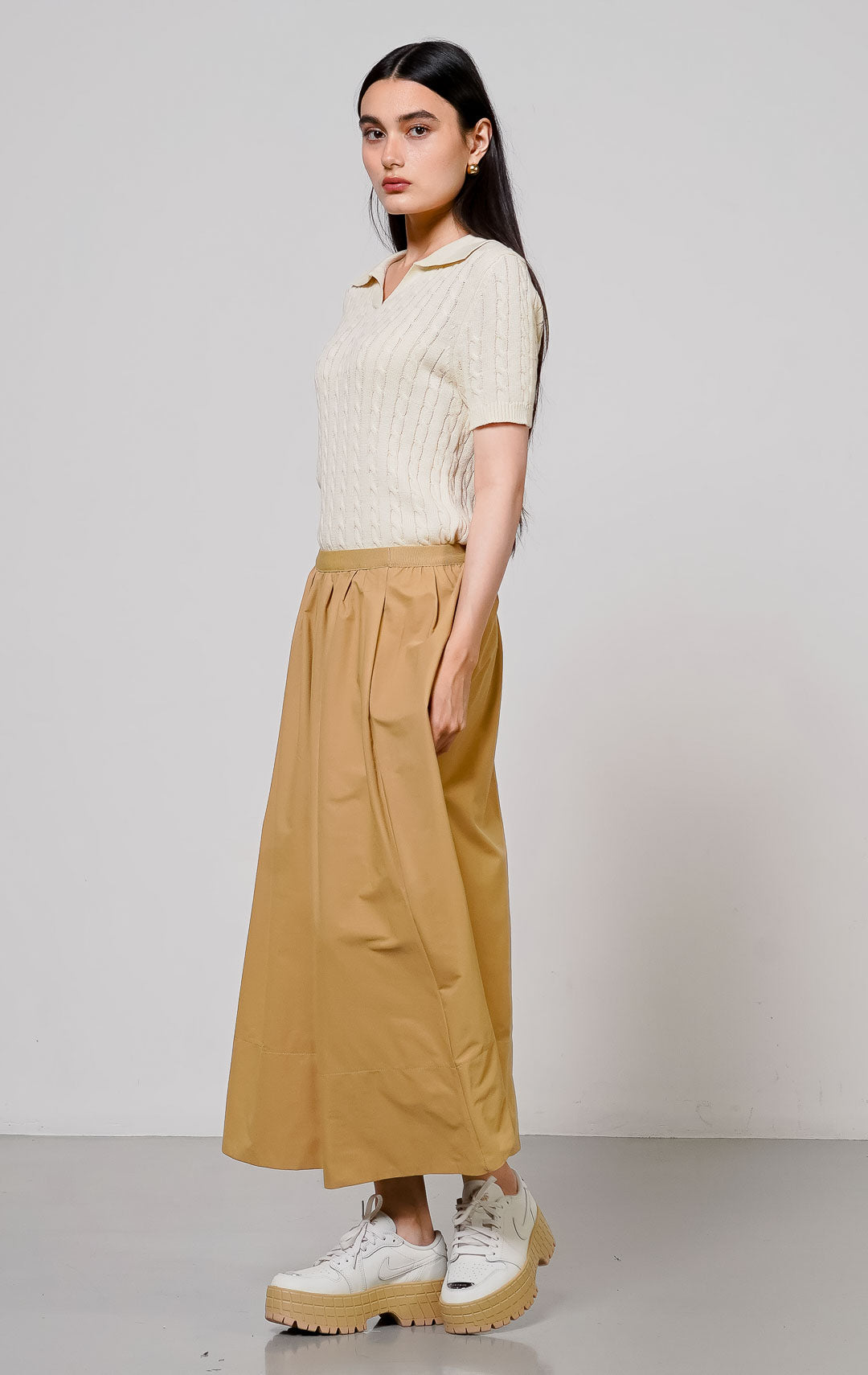 June Top Ivory