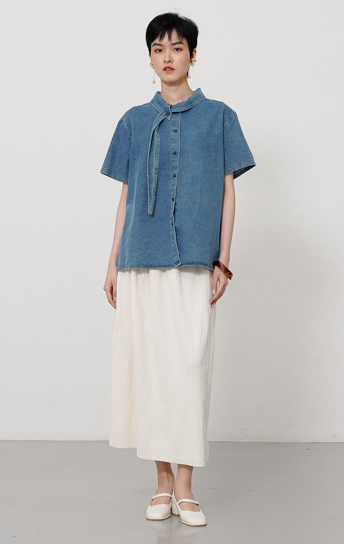 Irina Top Dark Denim