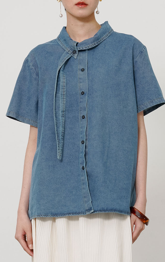 Irina Top Dark Denim