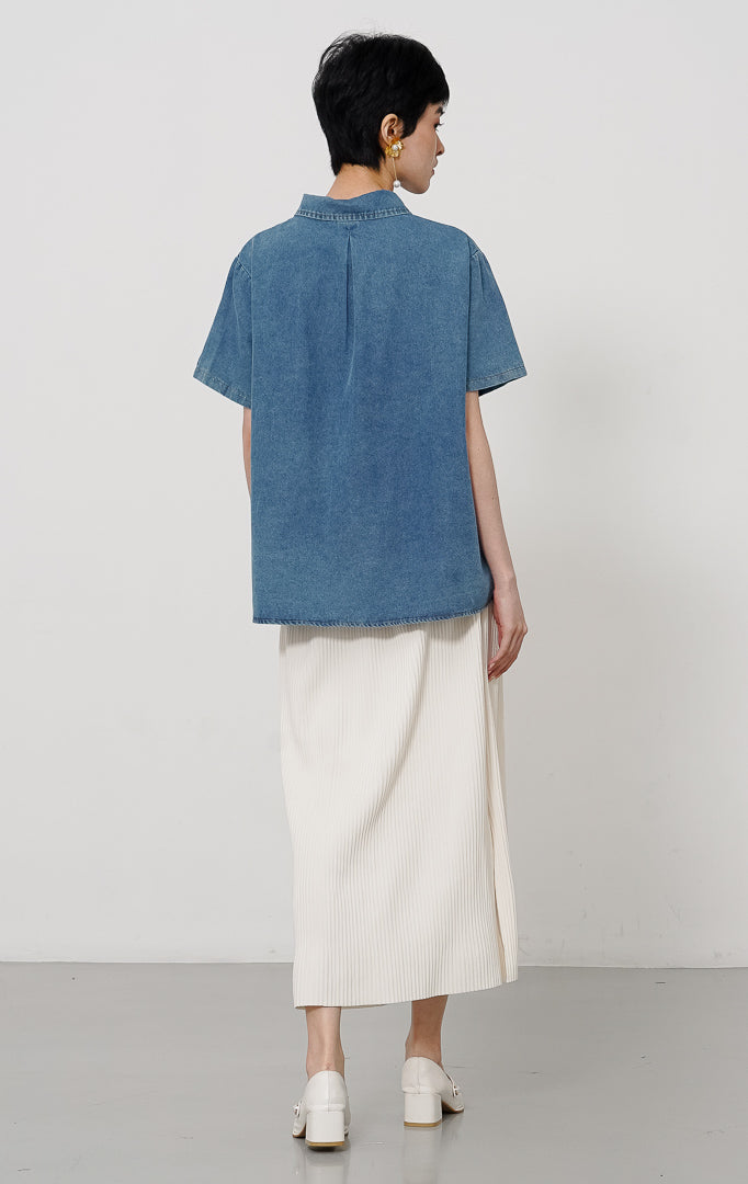 Irina Top Dark Denim