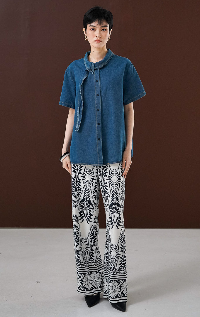 Irina Top Dark Denim