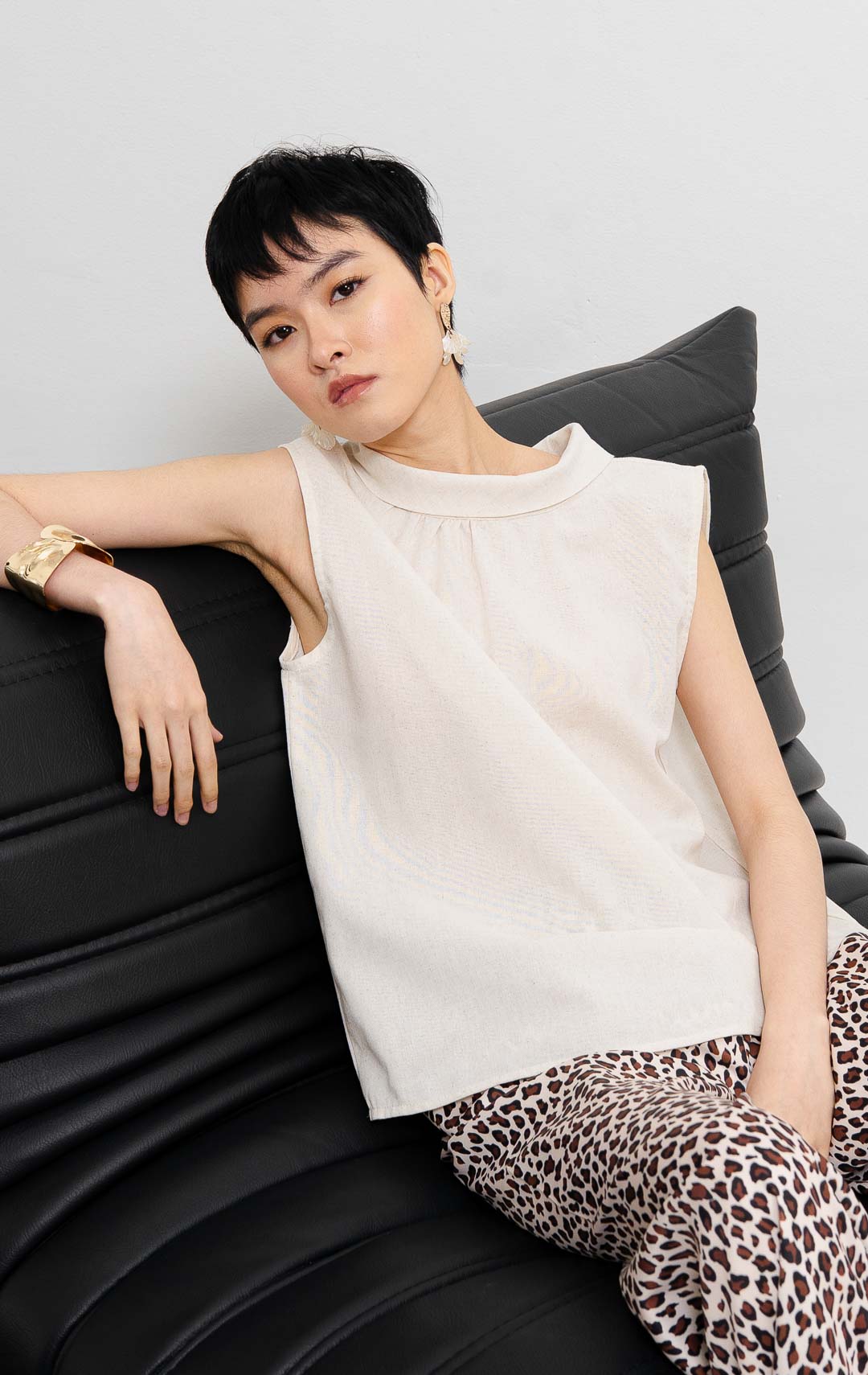 Leona Top Ivory