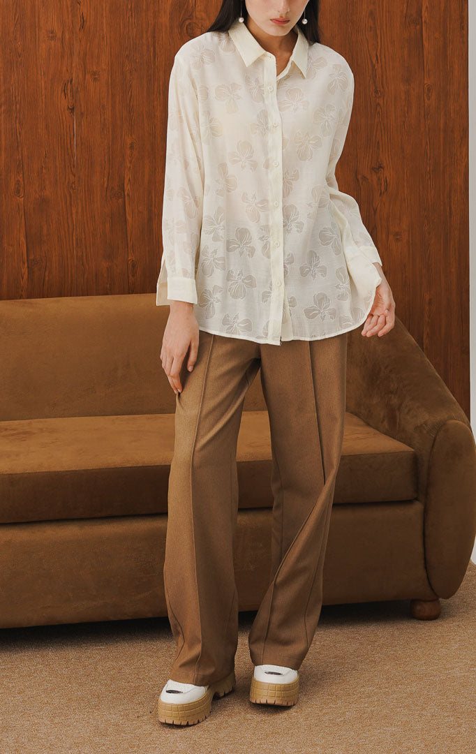 Iris Top Yellow