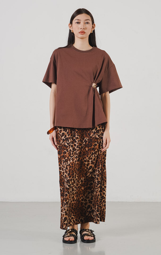 Greta Top Brown