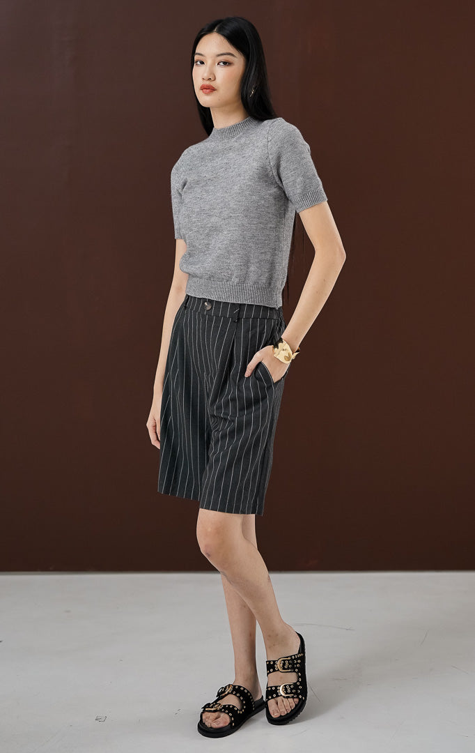 Livy Top Grey